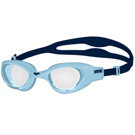 arena The One Junior Kinderschwimmbrille, Schwimmbrille mit Großen Gläsern, Anti-Beschlag und UV-Schutz, Selbstjustierender Nasensteg, Orbit-Proof-Dichtungen