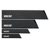 Mercer Culinary 4-Piece Set Felt Lined Knife Guard, Black