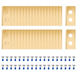 Pack of 36 Replacement Blades Compatible with All Worx Landroid, LandXcape, Einhell Robotic Lawnmowers, Robust Titanium Replacement Blade, Includes Screws with Safety Paint