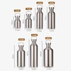 Stainless Steel Water Bottle Single Wall Metal Bottle Large Camping