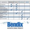 Bendix Premium SBM604 Semi-Metallic Front Brake Pads for Toyota T100