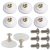 IUDWCG - 8 Pcs Shower Door Rollers - Shower Cubicle