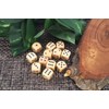 ALTAS+ Dice, 0.8 inch (20 mm), Dice, Wooden, Cute, Healing