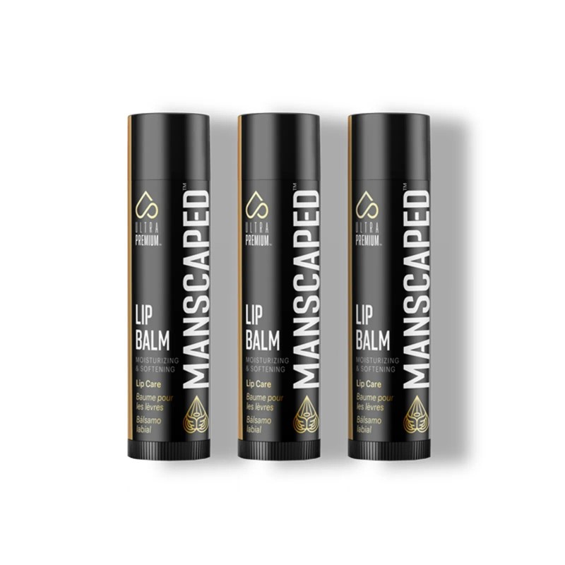 MANSCAPED® Moisturizing and Soothing Lip Balm, Infused with Vitamin E