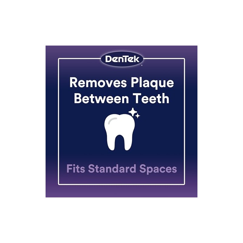 DenTek Easy Brush Interdental Cleaners | Brushes Between Teeth |