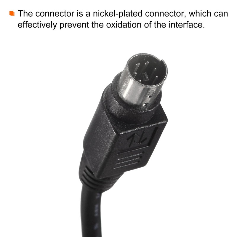 MECCANIXITY PS/2 Ratón y Teclado Extensión Cable 6 Pasadores 16,4