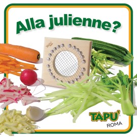 TAPU' IL TAGLIA PUNTARELLE, QUELLO ORIGINALE! Prodotto Artigianale Made in Italy Tagliaverdure Multiuso Mandolina Affettaverdure Taglio Julienne
