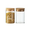 wangsdjy 10oz Glass Storage Container - Airtight Glass Jars with