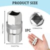 Nazaz Bicycle Cassette Puller Freewheel Removal Tool Compatible with Shimano