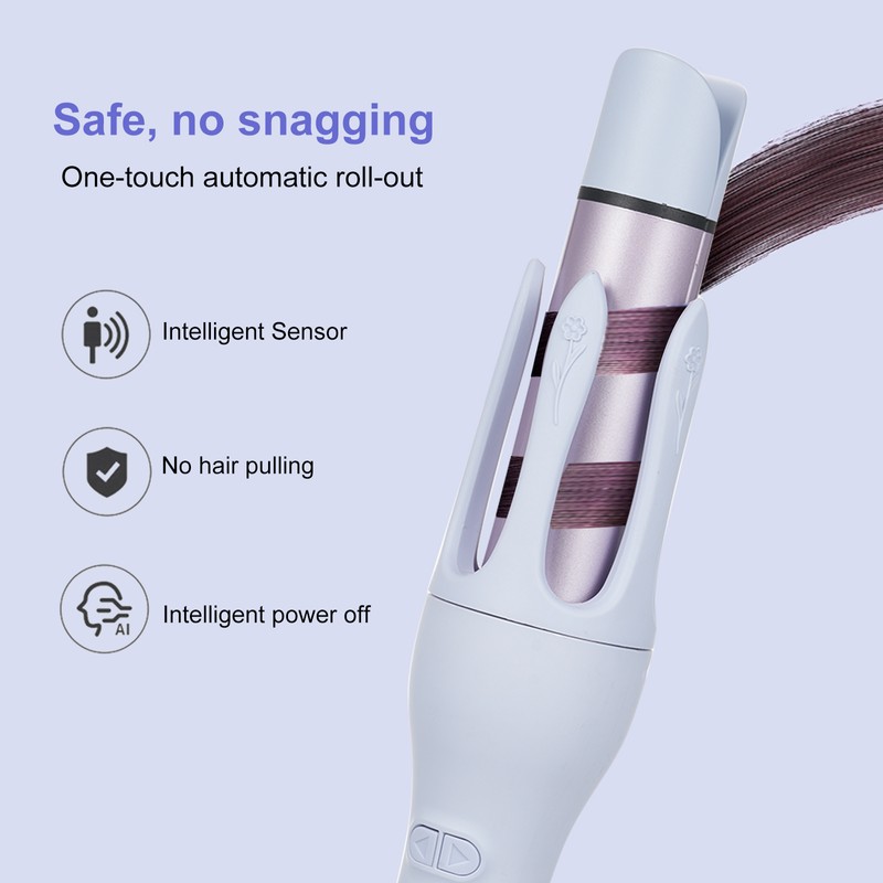 2 in 1 Flat Iron Hair Straightener Automatic Hair Curler