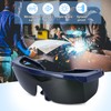 HOLULO Welding goggles, welder safety glasses, foldable, anti-fog, anti-shock, anti-glare,