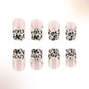 RIICFDD 24 Pcs Fall Press on Nails Short Square Fake