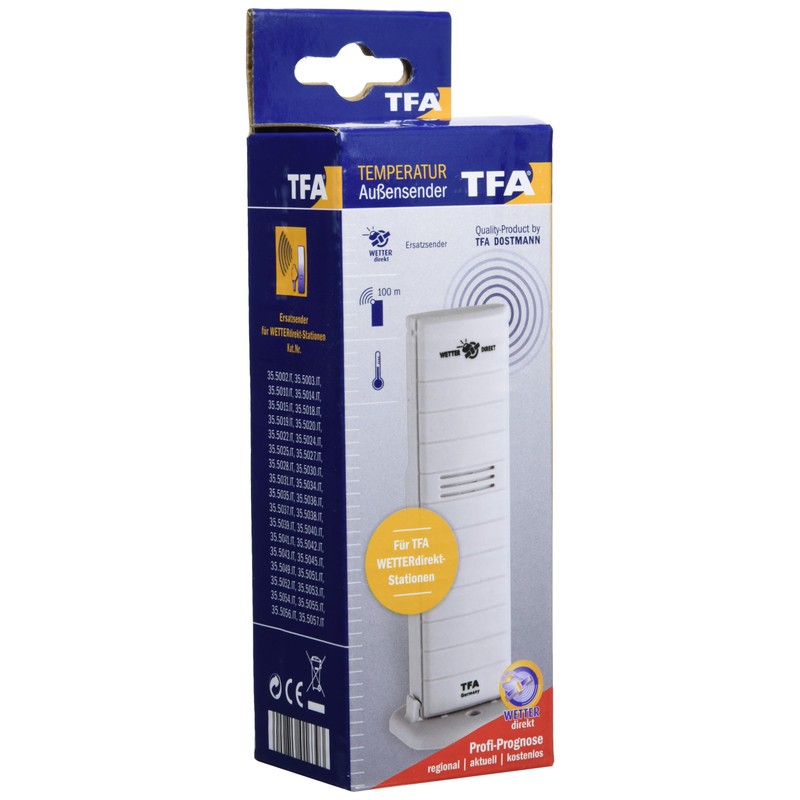 TFA Dostmann 30.3156 WD Outdoor Sensor, 0
