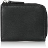 Gione PG502ALP Flip Zip L-Shaped Zipper Mini Wallet, Prevents Skimming,