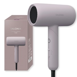 SALONIA Smooth Shine Dryer, Large Airflow, Quick Drying, Lightweight, Pink