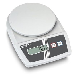 KERN Einsteiger-Laborwaage mit Enormen Wägeleistungen, 150mm Durchmesser, 5200 g Wägebereich, 1 g Ablesbarkeit