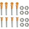 Dime Bag Hardware Skateboard Mounting Nuts and Bolts 1" Phillips