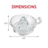 HIC Kitchen Citrus Juicer Reamer With Handle And Pour Spout,
