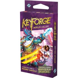 Fantasy Flight Games KeyForge Worlds Collide 12-Pack Archon Deck Display | Fast-Paced Card Game | Strategy Game for Adults and Teens | Ages 14+ | 2 Players | Average Playtime 45 Minutes | Made
