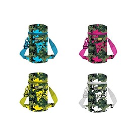 Giostyle Portaborraccia Termico, Camouflage, Capacità 1,5 Lt, Colori assortiti, 1 pezzo