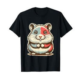 Hamster Vintage Design Rodent Retro Outfit Hamster Fans T-Shirt