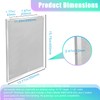 2 Pack,5-Layer Aluminum Filter,S99010430-002 Range Hood Filter 15-3/4" x 13-7/8"