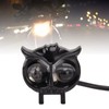 Motorcycle Fog Light White Light Yellow Light Owl for LED