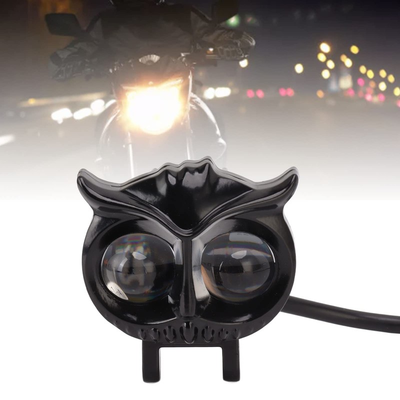 Motorcycle Fog Light White Light Yellow Light Owl for LED