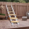 Steel Stair Stringer 7 Step, Metal Stair Stringers for Deck