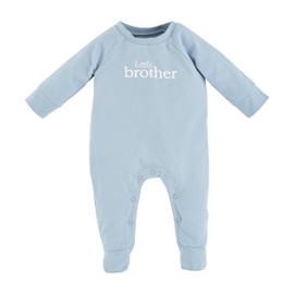 Mud Pie Boy's Baby Brother Sleeper Blue
