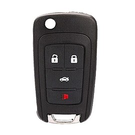 1x New Replacement Remote Control Key Fob Compatible with & Fits for Chevy Buick GMC OHT01060512