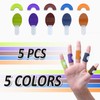 RonJea 5 Pcs Trigger Finger Splints: 5 Single Straps Finger