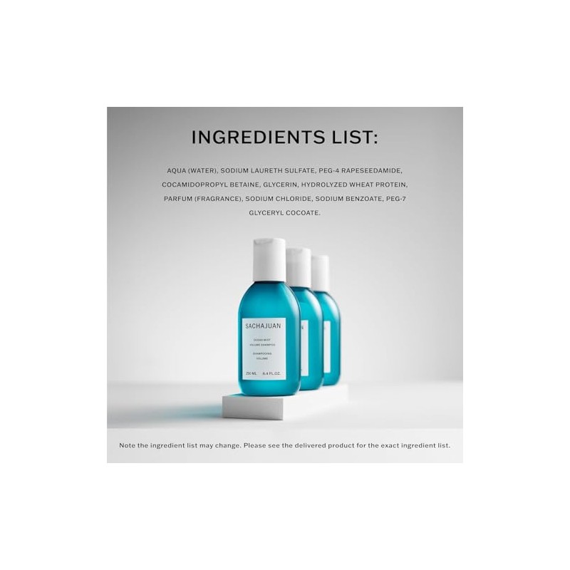 SACHAJUAN Ocean Mist Volume Shampoo, 8.4 fl. oz.