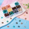 Cheriswelry 360Pcs Acrylic Linking Rings Gradient Acrylic Quick Link Connectors