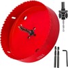6-3/8 Inch Hole Saw with Heavy Duty Arbor for Can