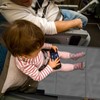Toddler Airplane Seat Extender, Portable Airplane Footrest for Kids, Plane