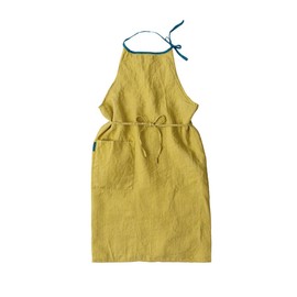Lino e Lina Mira Mila A248 Mimosa, Women's, Men's, Kitchen, Plain, Linen, Linen, Simple, Long Length, Gift, Present