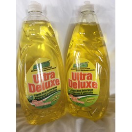 LA's Totally Awesome Ultra Deluxe Liquid Dish Detergent Lemon 50 fl oz each (2 PACK)