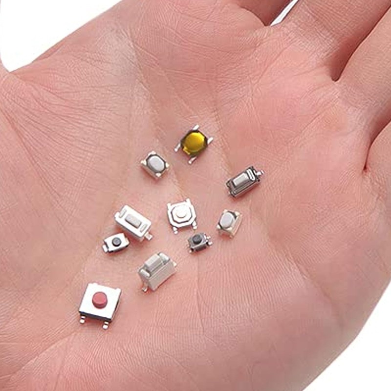 250 PCS 10 Value Tactile Push Button Switch Micro Momentary