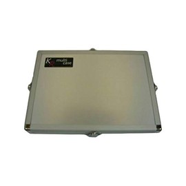 KR Multicase Silver Aluminium Accessory case with Grey Foam Tray Set: for Hobby Tools