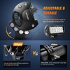 Nilight - 4PCS 36W 6.5 Inch Flood LED Light Bar