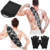 Piezas Cepillo Espalda Baño Guante Exfoliante Corporal Ducha Guantes Exfoliantes
