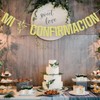 Mi Confirmacion Banner,My Baptism Garland, Mi Bautizo, On Your Christening,