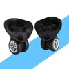 Dilwe Suitcase Wheel, Plastic Luggage Wheel PVC Luggage Replacement Uprade