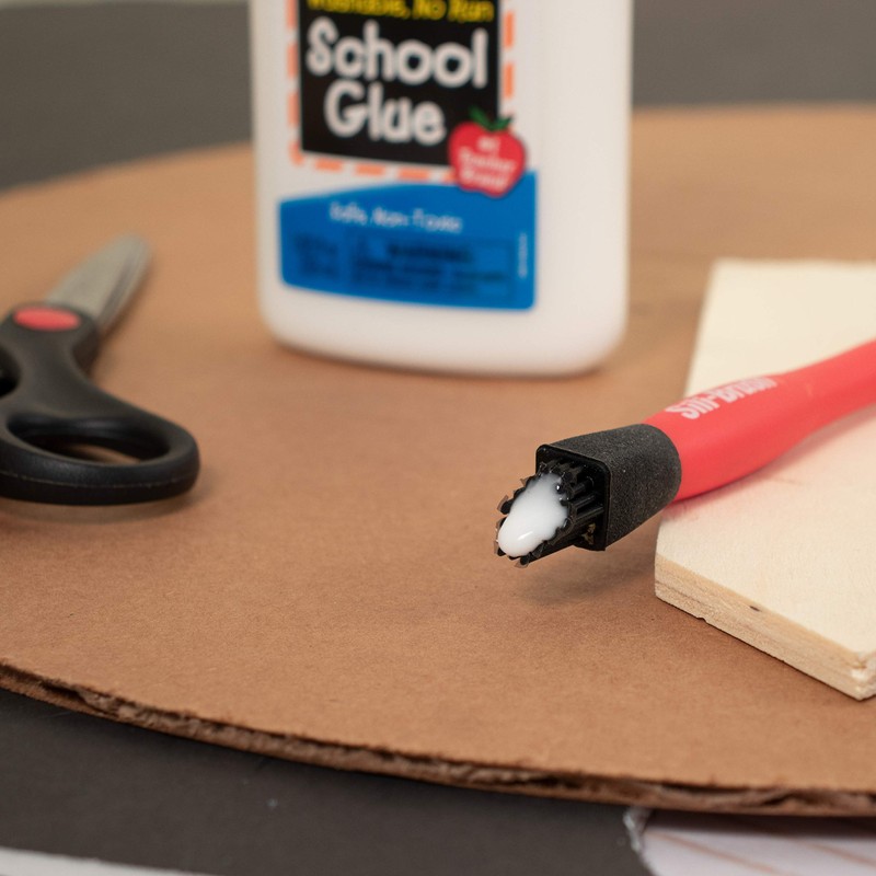 Sili-Brush - Silicone Glue Brush with Applicator (1" and 1/2"