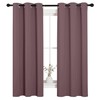 NICETOWN NICETOWN Bedroom Curtain Panels Blackout Draperies, 1 Pair, 34