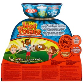 Ideal Alex Electronic Hot Potato - Party Game, Musical Potato-Passing Game, Plush Battery-Powered Spud, Fast-Paced, Preschool, Family & Kids Ages 4+