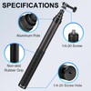 2-Meter/6.5-Foot Retractable Carbon Fiber Invisible Selfie Stick for Insta360 ONE