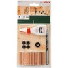 Bosch 2609255306 40mm Dowel Set with Diameter 8mm (32 Pieces)