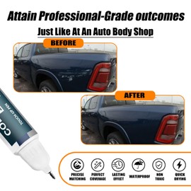 Patriot Blue Pearl-Coat(PPX/RPX) Touch Up Paint Compatible with Dodge Ram, Car Paint Pen Scratch Repair Two-In-One Touch Up Paint, Premium Car Scratch Remover for Deep Scratches